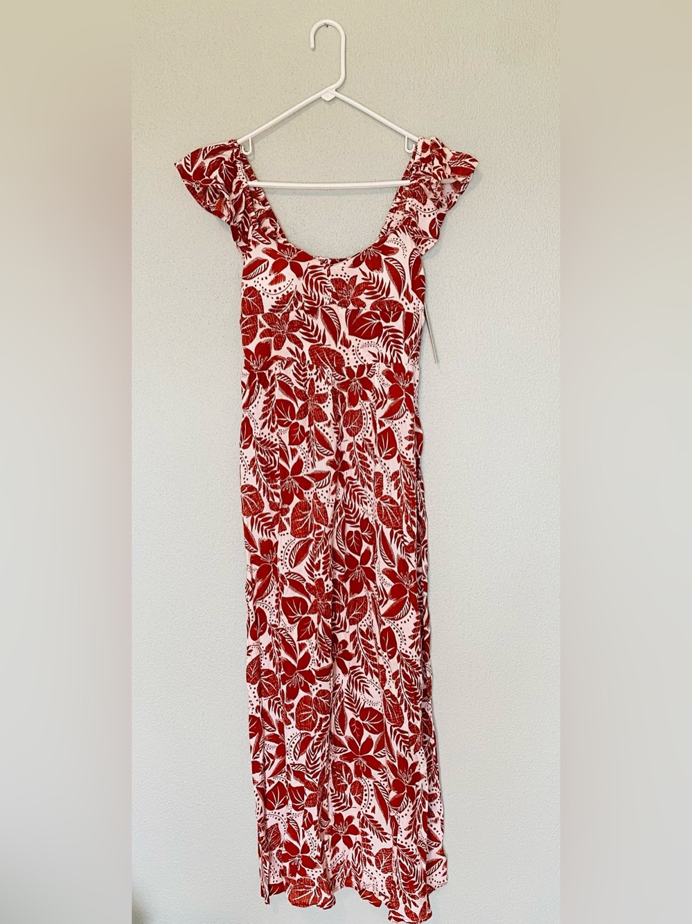 Derek Heart Smocked Maxi Dress